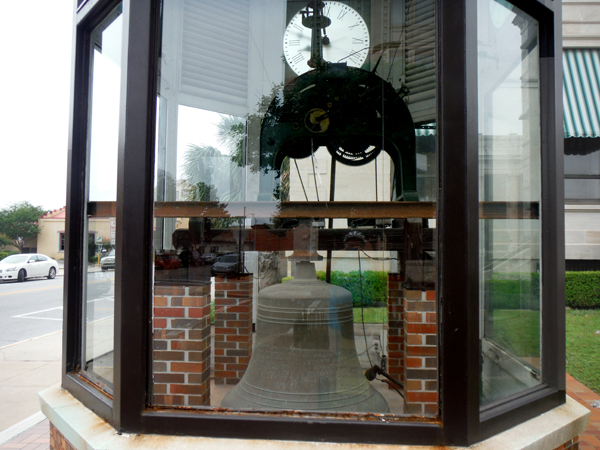 the old courthouse cupola clock
